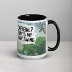 Caffeine? That’s My Daily Swing Monkey Mug - Image 6