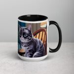 No Talkie Before Coffee Cat Mug - Image 6