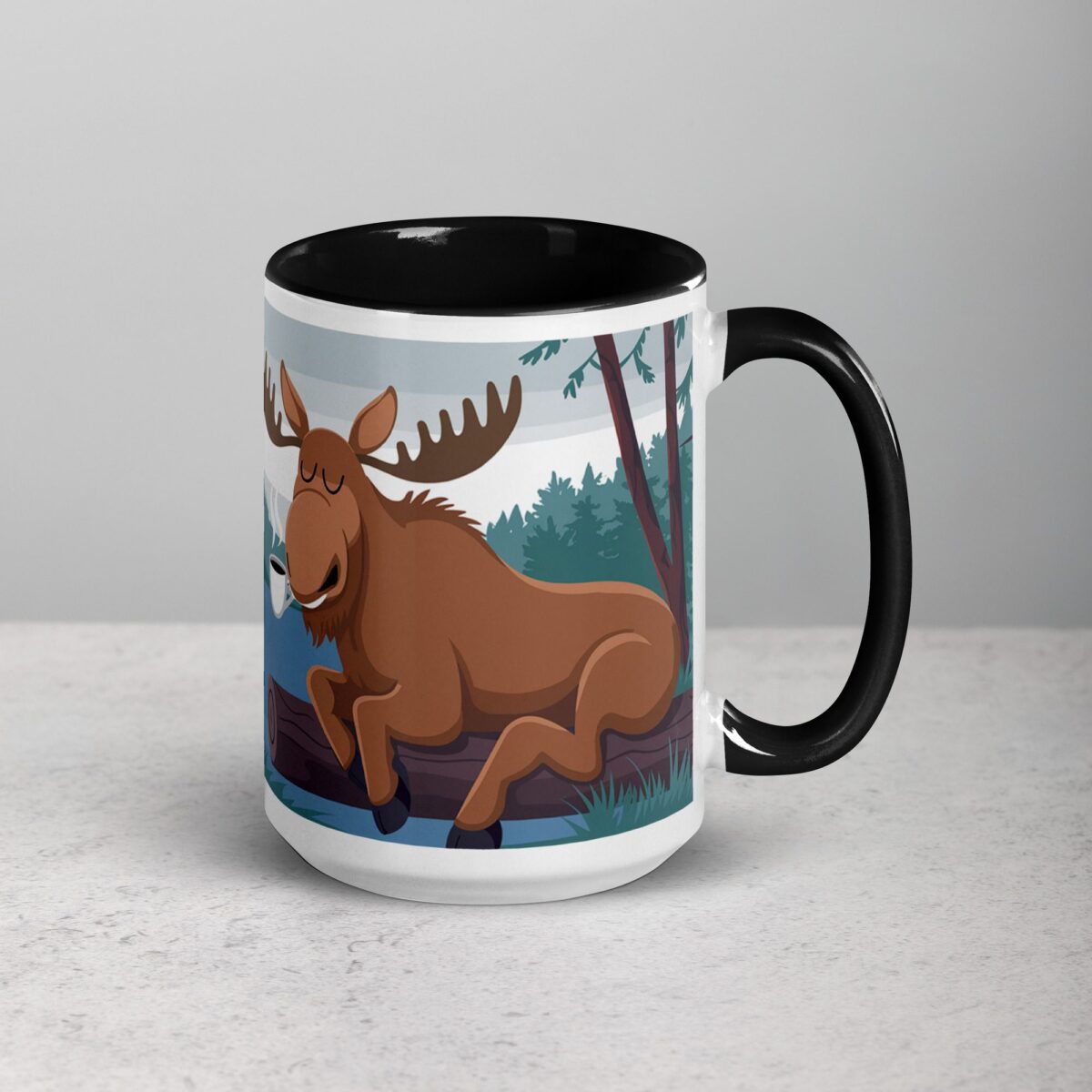 Morning Mood: Antlers Up, Coffee Down Mug - Image 6