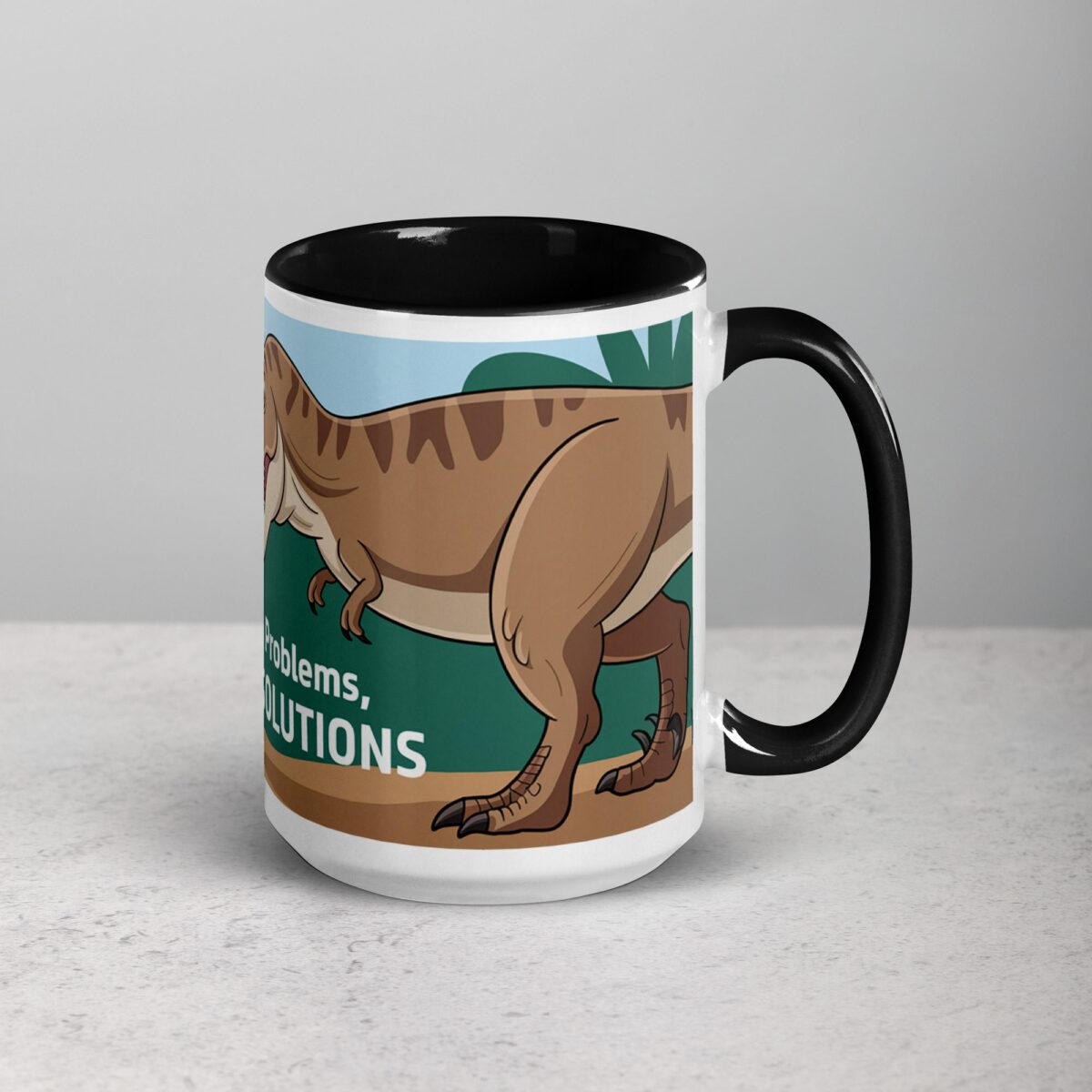 Prehistoric Problems, Modern Solutions Coffee Mug - Image 6