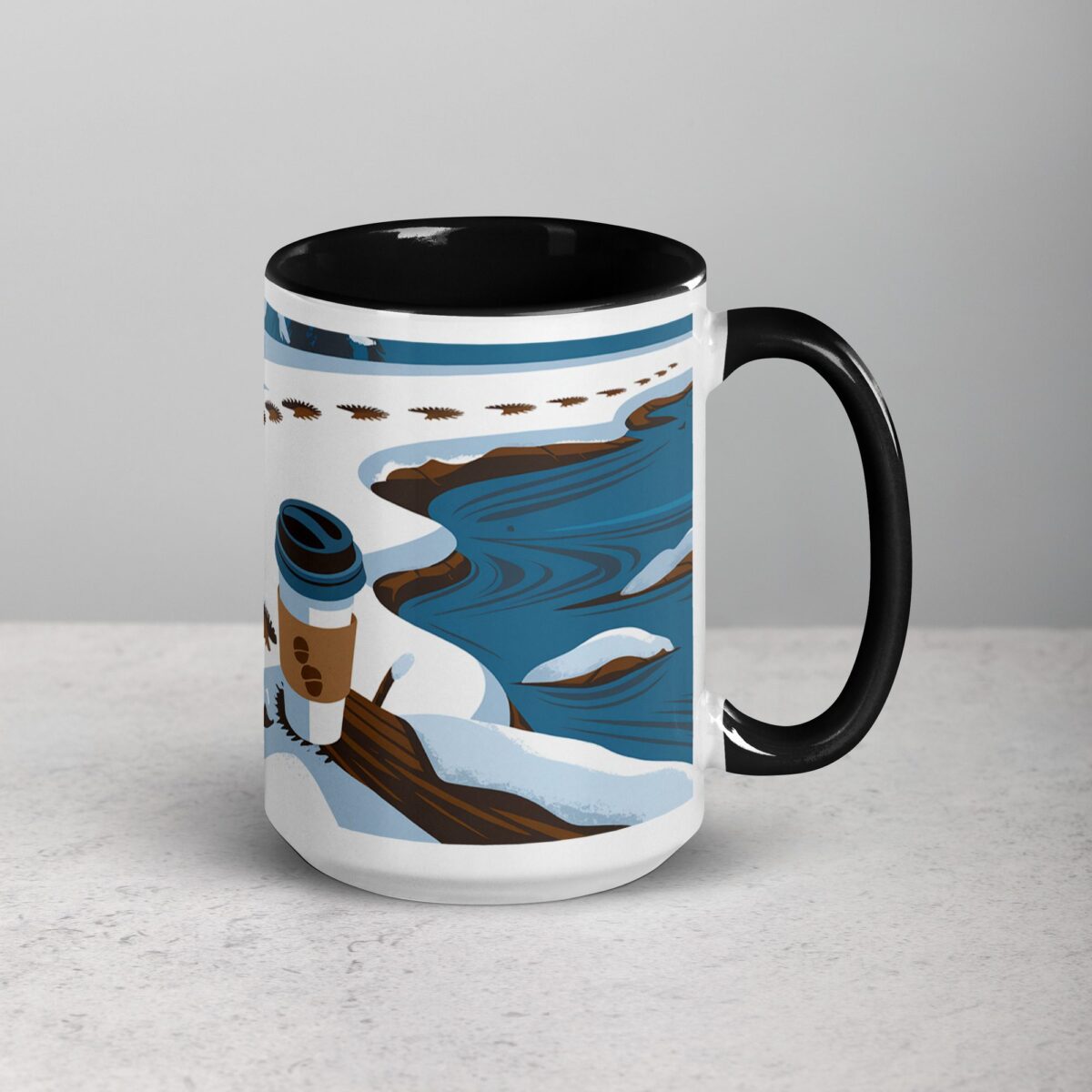 Moose Tracks and Coffee Stains Mug - Image 6