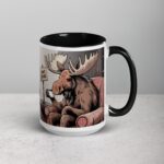 I’m Not Antler-Social, Just Caffeinating Moose Mug - Image 6