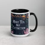 Make Tea, Not Extinction Dinosaur Cup - Image 6