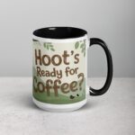Hoot’s Ready for Coffee? Owl Mug - Image 6