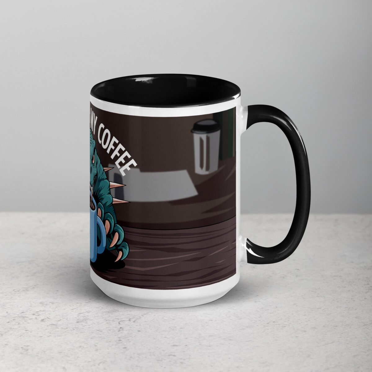 Claws Off My Coffee Dinosaur Mug - Image 6