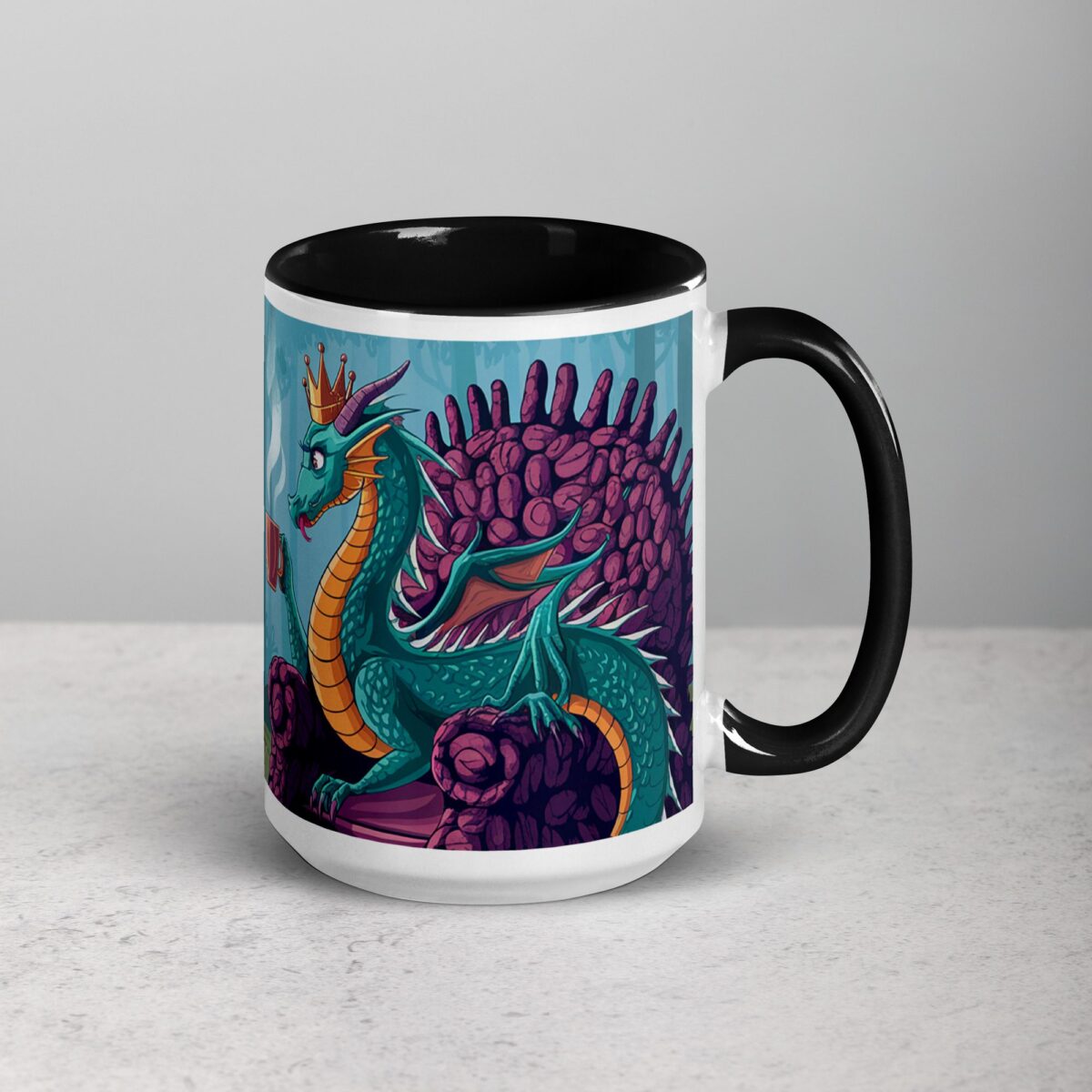 Mother of Coffee Dragon Mug - Image 6