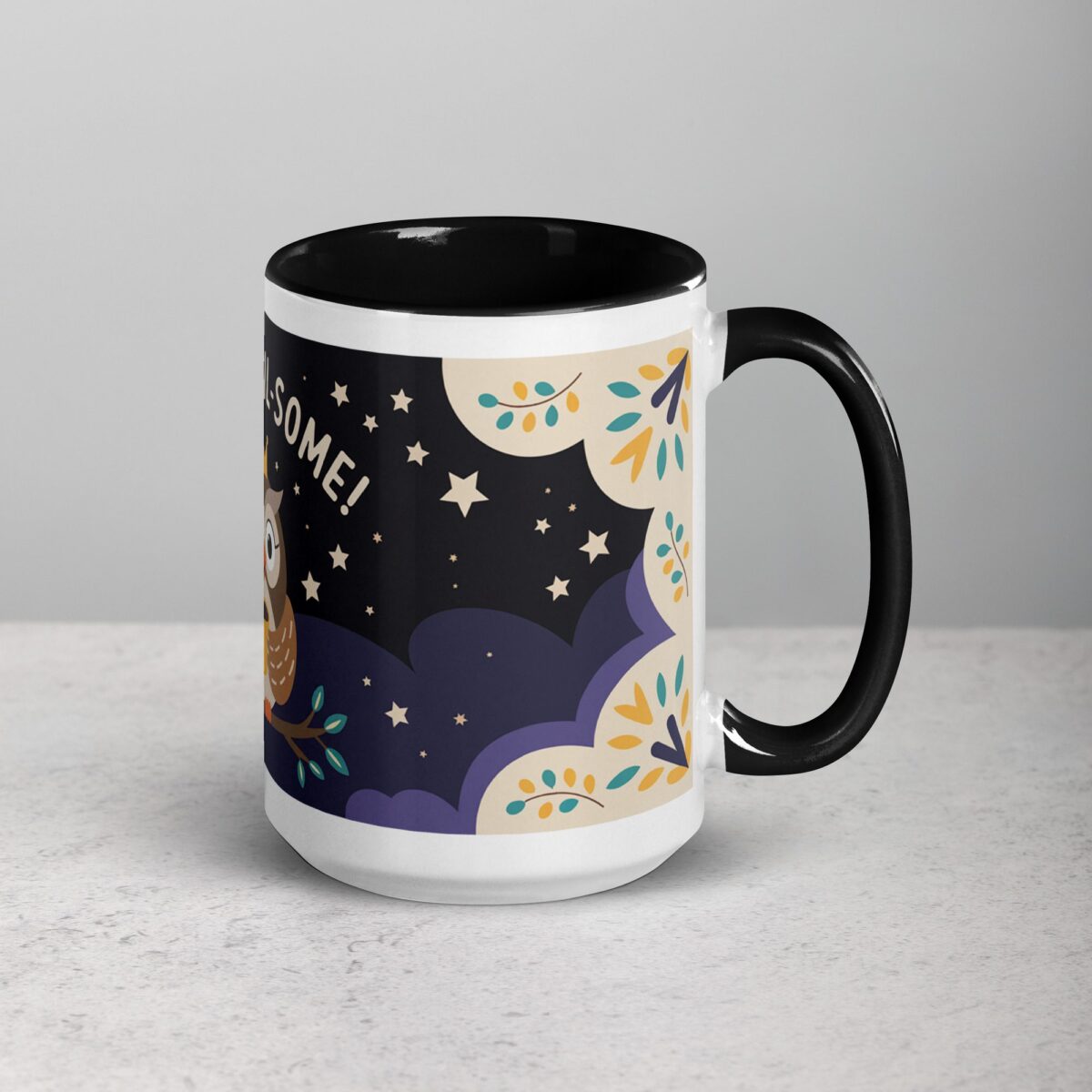 Stay Owl-some! Coffee Mug & Tea Cup - Image 6