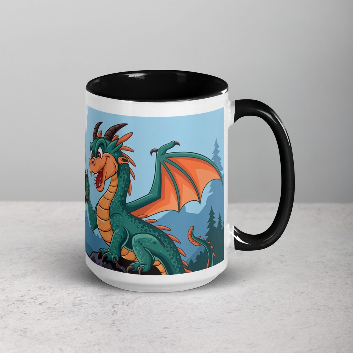 Chai-Ching: Dragon’s Gold Blend Mug - Image 6