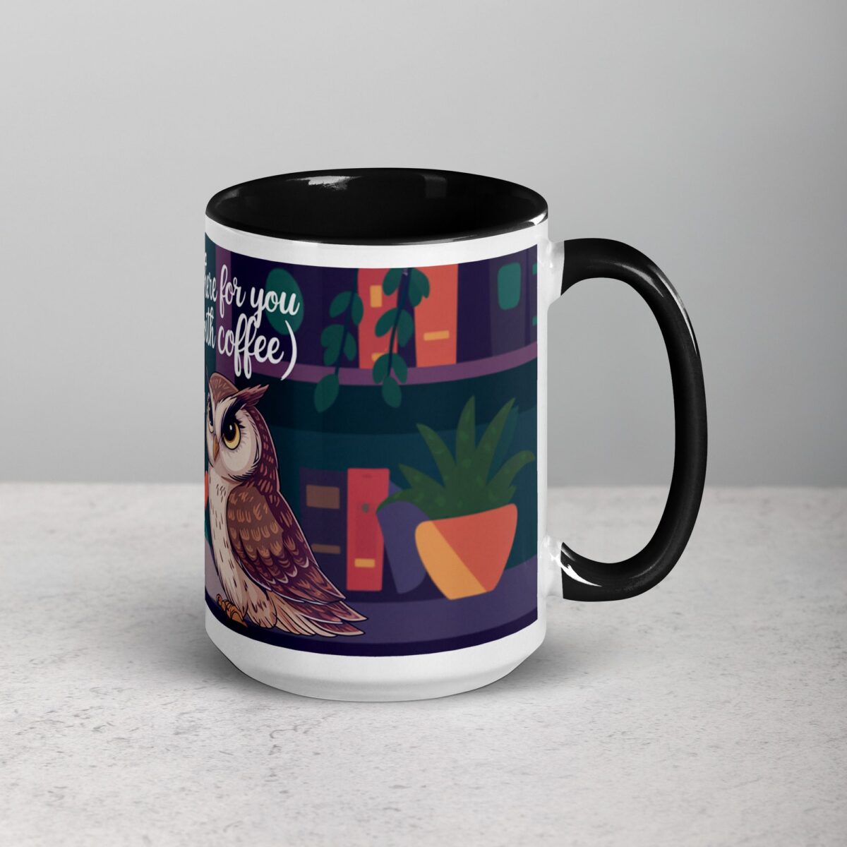 Owl Be There for You (With Coffee) Mug - Image 6