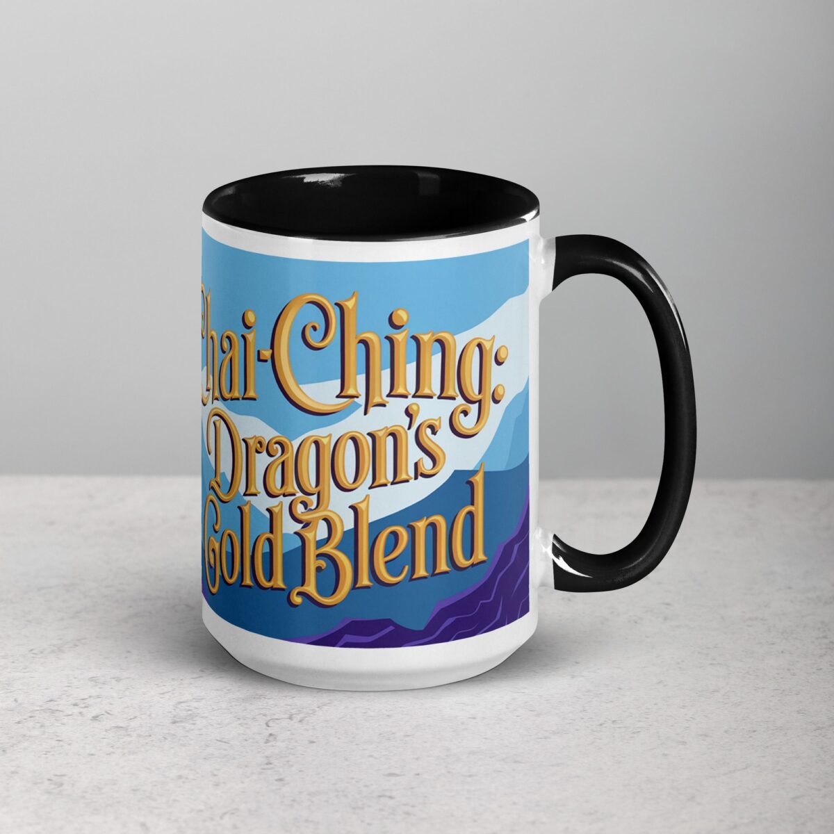 Chai-Ching: Dragon’s Gold Blend Mug - Image 6