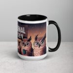 Nocturnal Brew Crew Owl Mug - Image 6