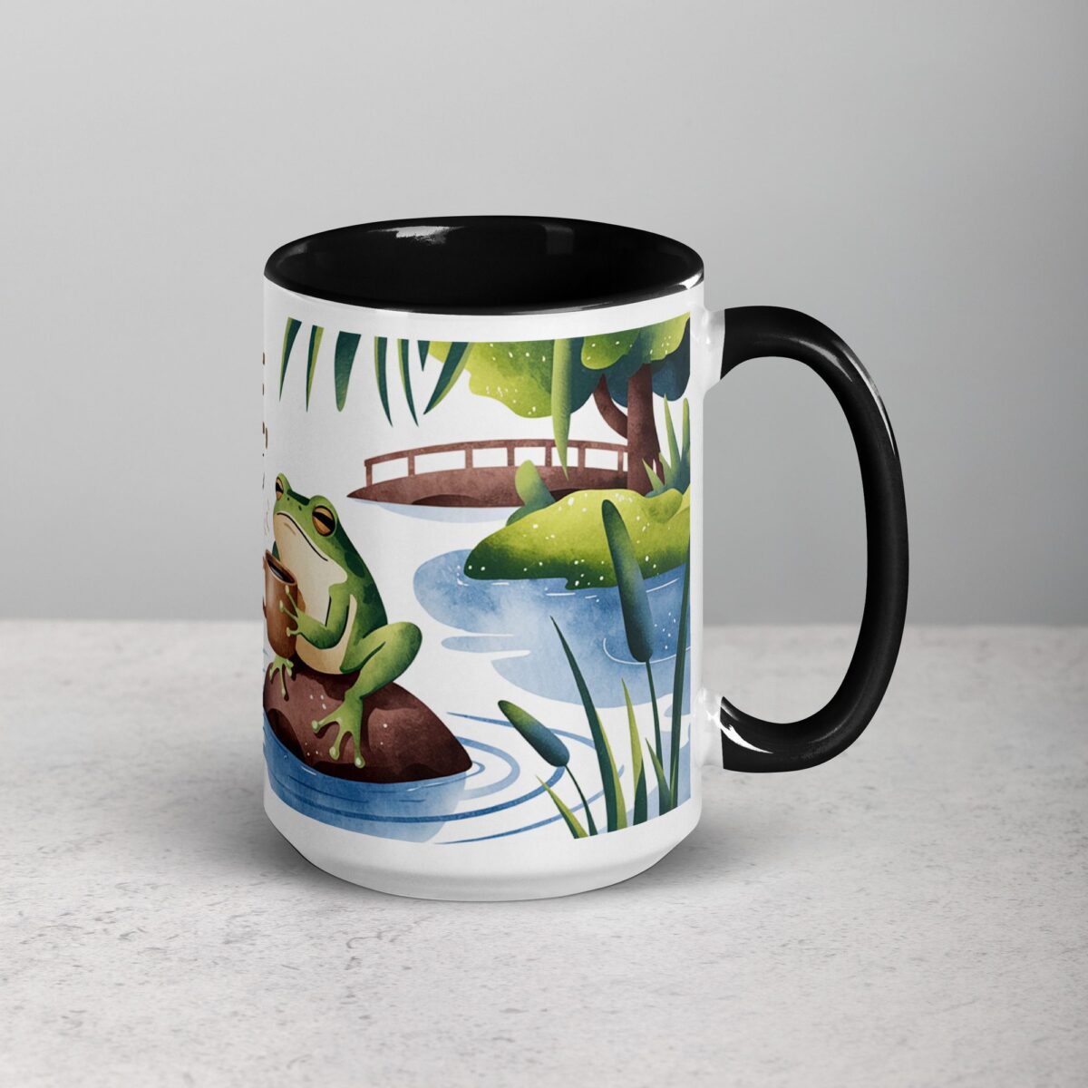 Pond Life, Coffee First Mug - Image 6