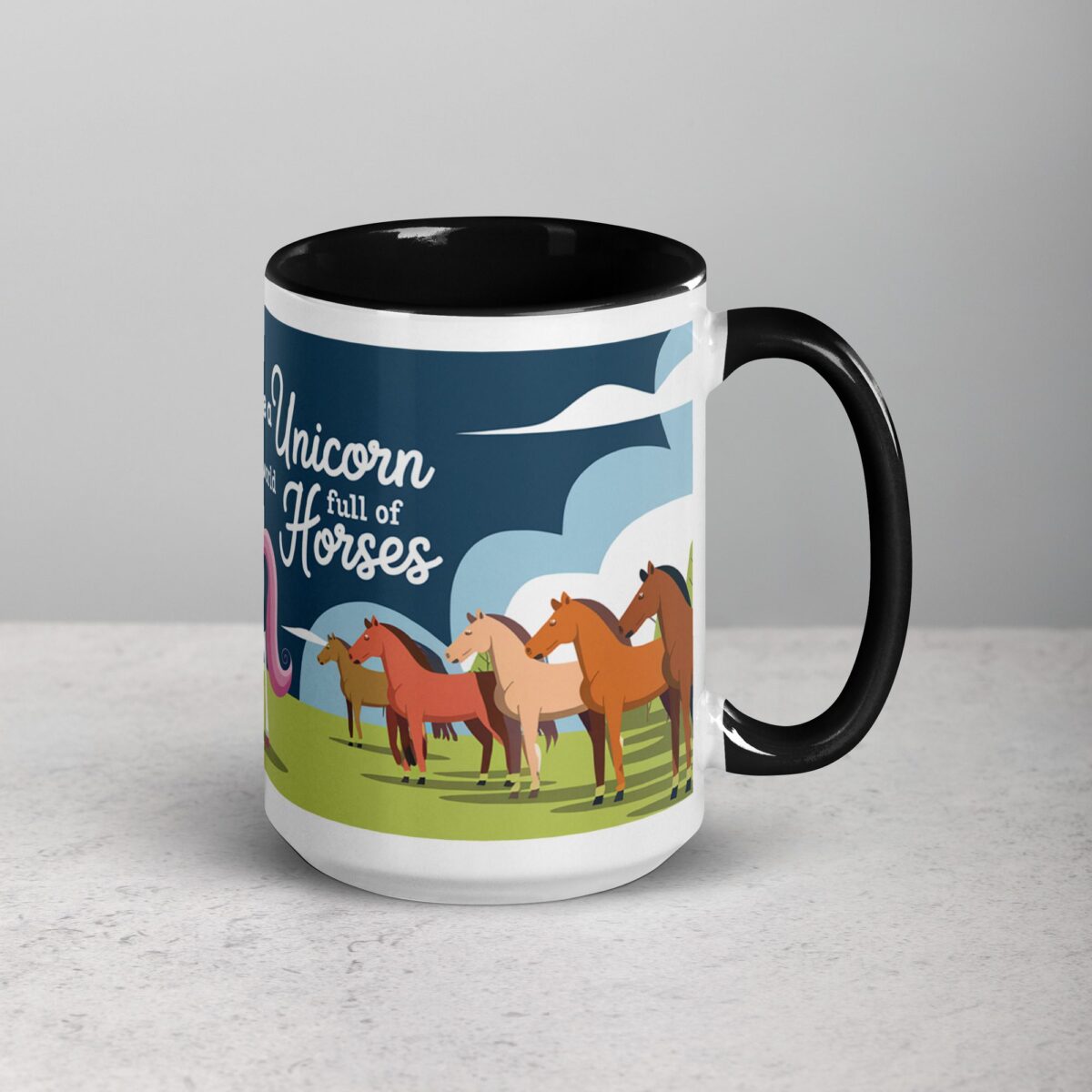 Be a Unicorn in a World Full of Horses Mug - Image 6
