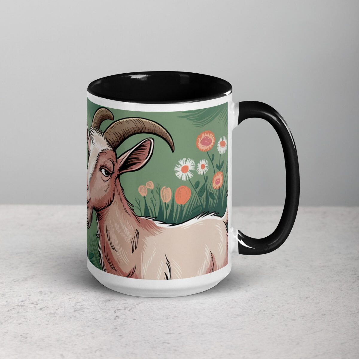 Bleat It, I’m Drinking Coffee Goat Mug - Image 6