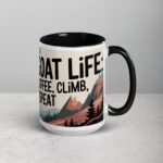 The Goat Life: Coffee, Climb, Repeat Mug - Image 6