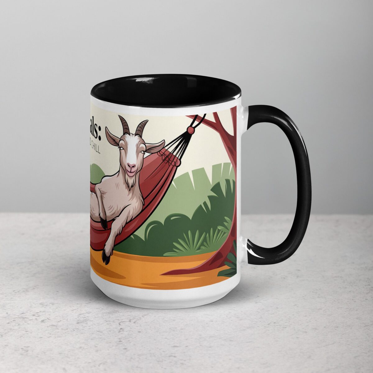 Goat Goals: Coffee and Chill Mug - Image 6