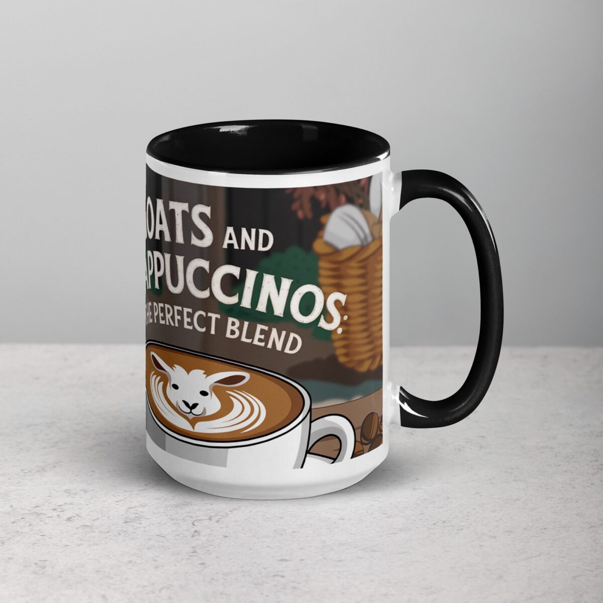 Goats and Cappuccinos: The Perfect Blend Coffee Mug - Image 6