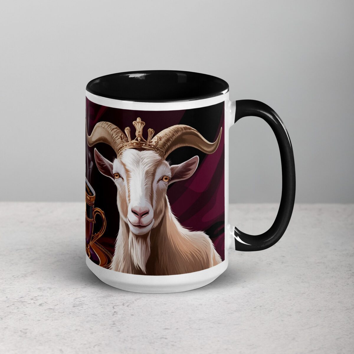 Horned Perfection in Every Cup Coffee Mug - Image 6