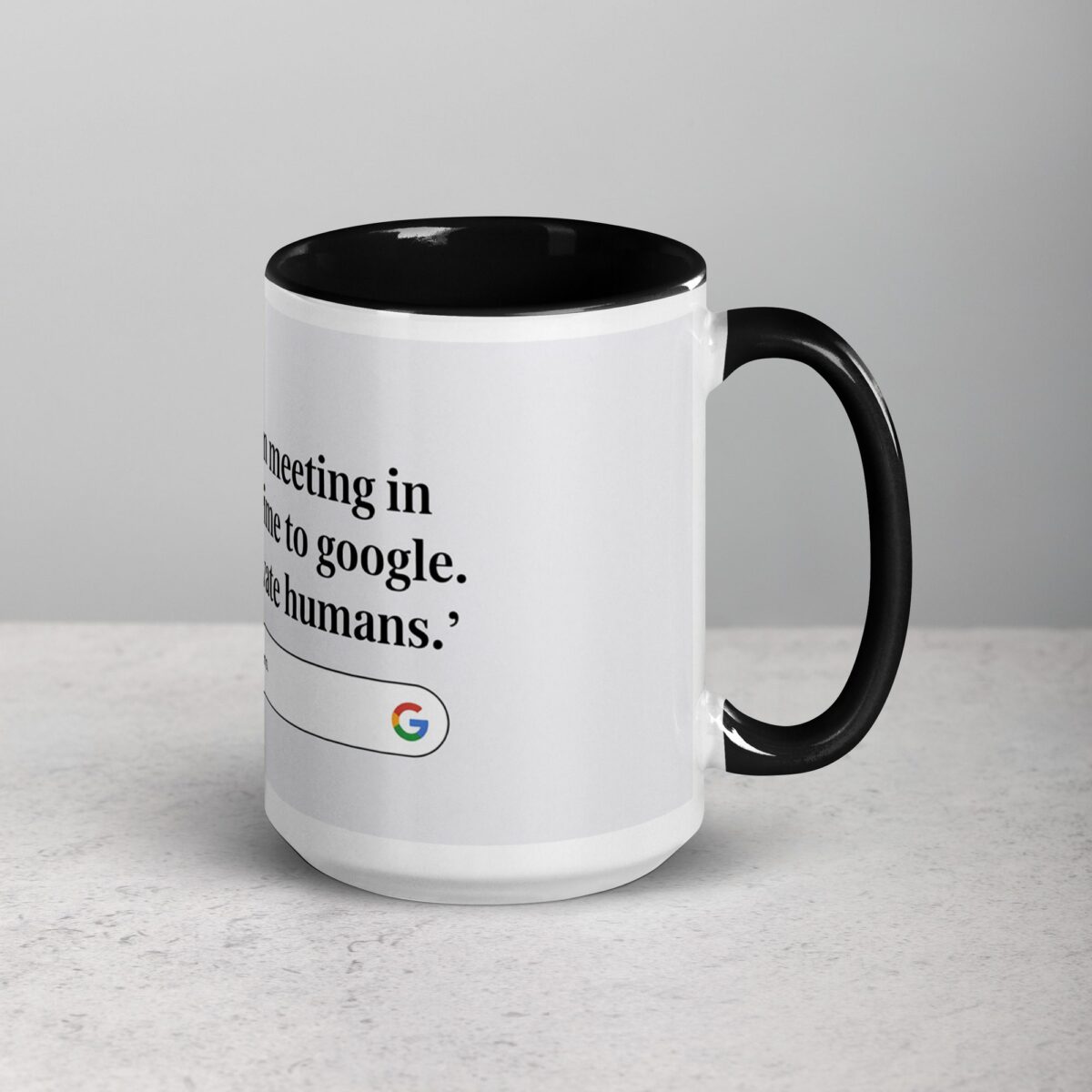 Time to Google ‘How to Motivate Humans Boss Mug - Image 6