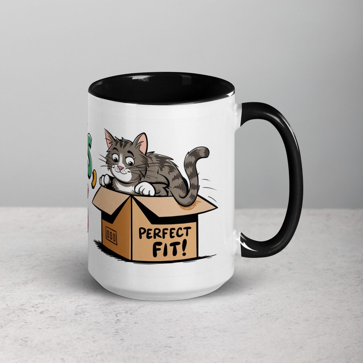 If I Fits, I Sits Cat Coffee Mug & Tea Cup - Image 6