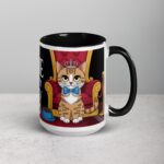 Feed Me and Tell Me I’m Pretty Cat Mug - Image 6
