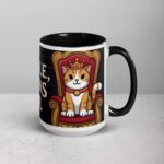 Cats Rule, Humans Drool Coffee Mug - Image 6