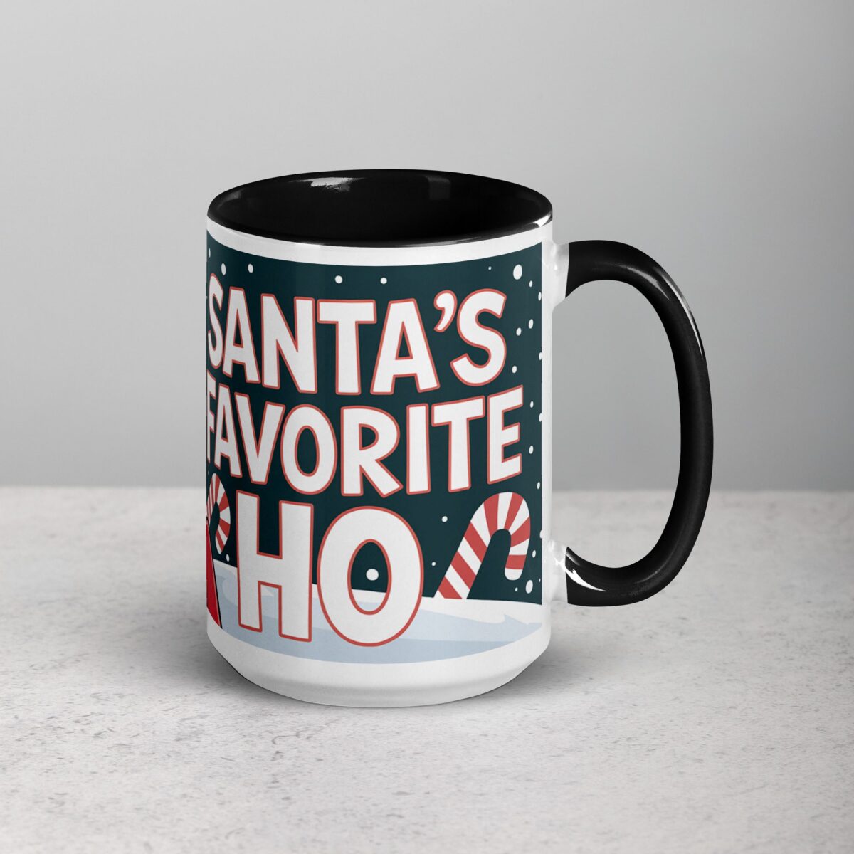 Santa’s Favorite Ho Christmas Coffee Mug - Image 6