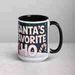 Santa’s Favorite Ho Christmas Coffee Mug - Image 6