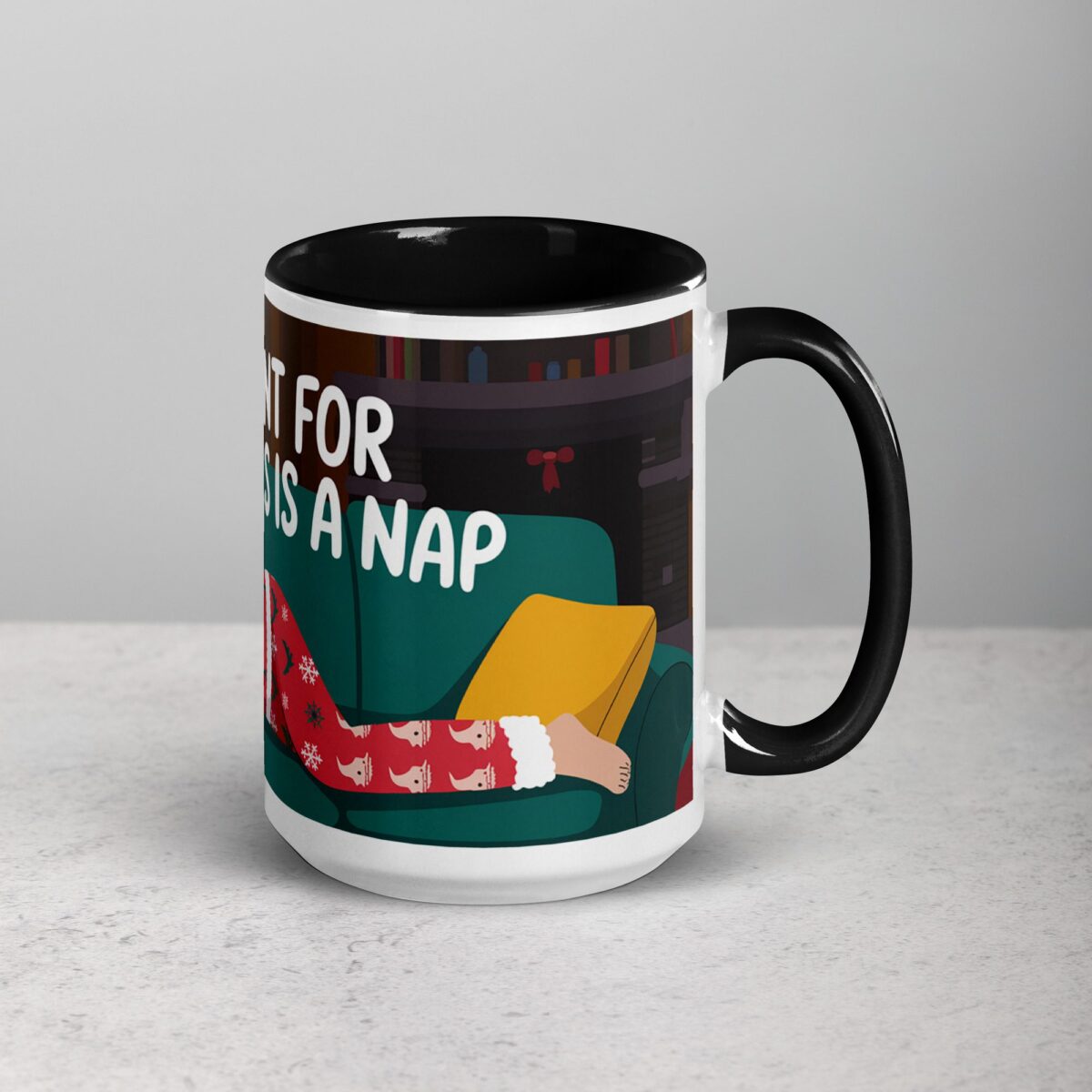 All I Want for Christmas is a Nap Mug - Image 6
