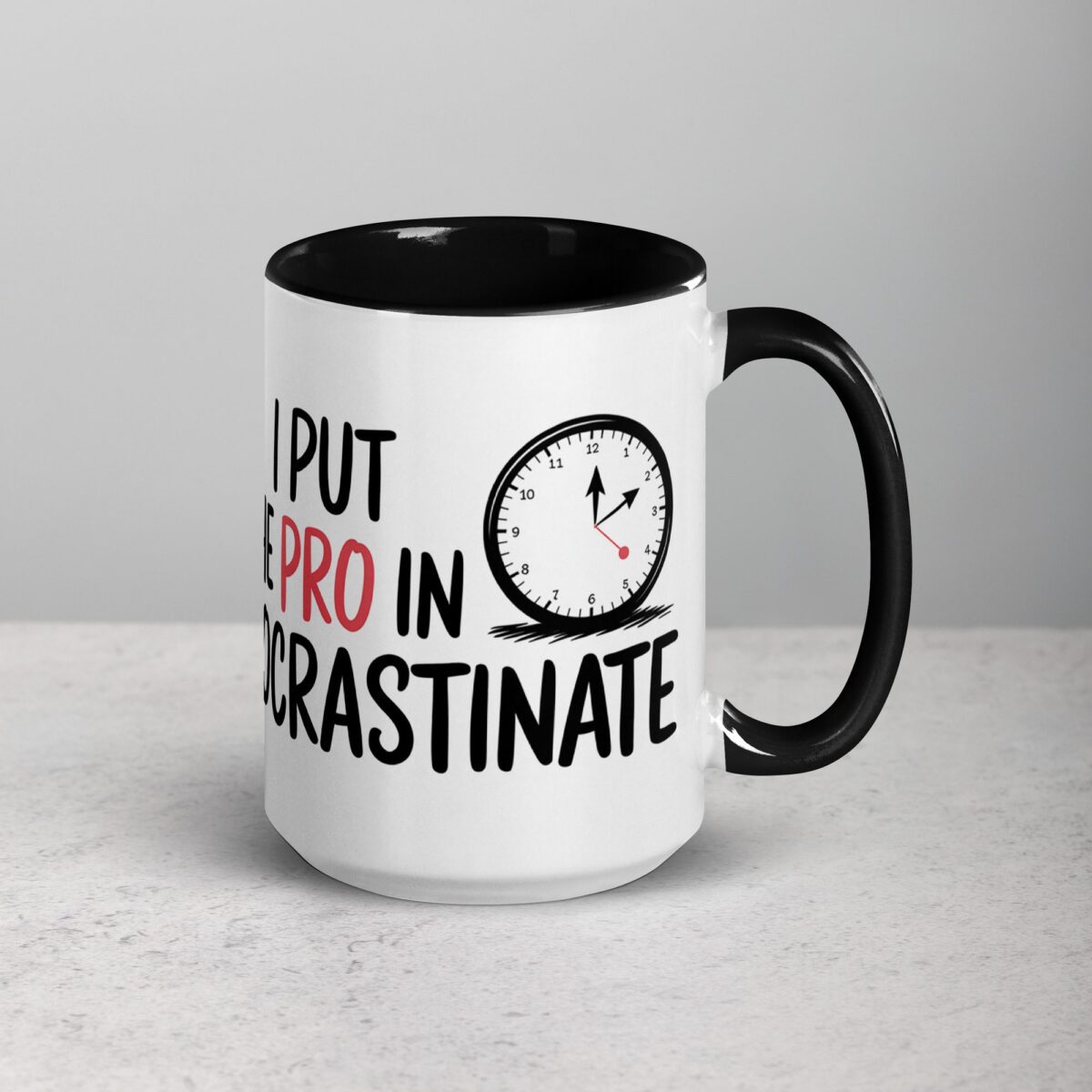 I Put the Pro in Procrastinate Dad Mug - Image 6