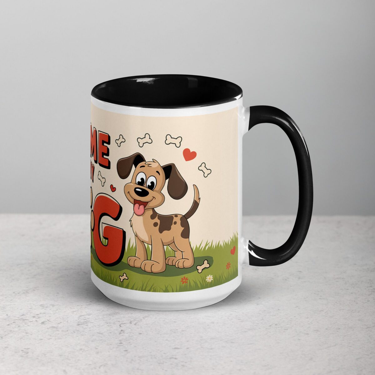 Ask Me About My Dog Coffee Mug & Tea Cup - Image 6