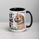 Can’t Adult, Busy Petting My Dog Mug - Image 6