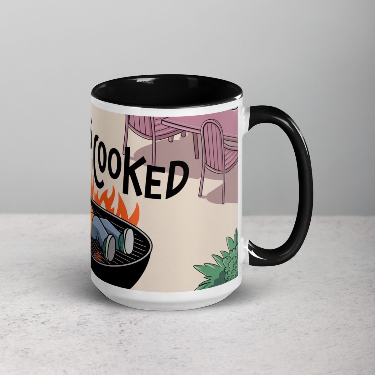 He Is Cooked Coffee Mug & Tea Cup - Image 6
