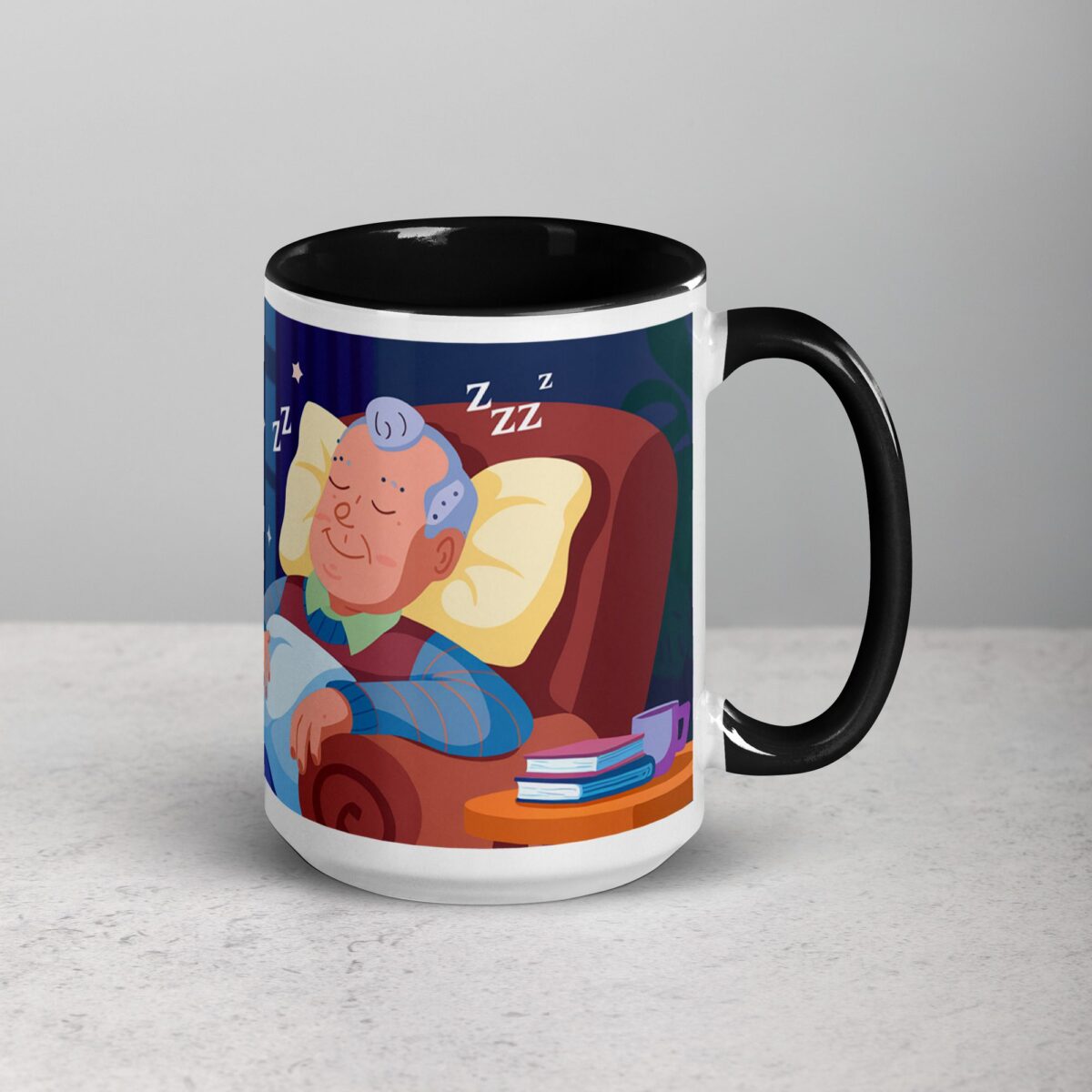 Grandad: King of Naps Coffee Mug - Image 6