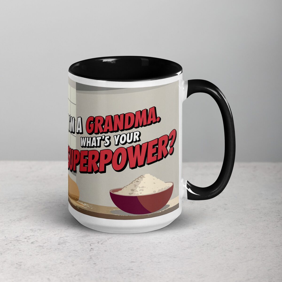 I’m a Grandma. What’s Your Superpower? Mug - Image 6