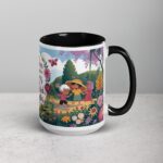 My Garden Is Full of Flowers and Grandkid Giggles Mug - Image 6