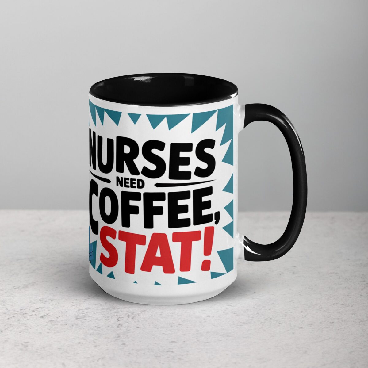 Nurses Need Coffee, Stat! Nurse Mug - Image 6