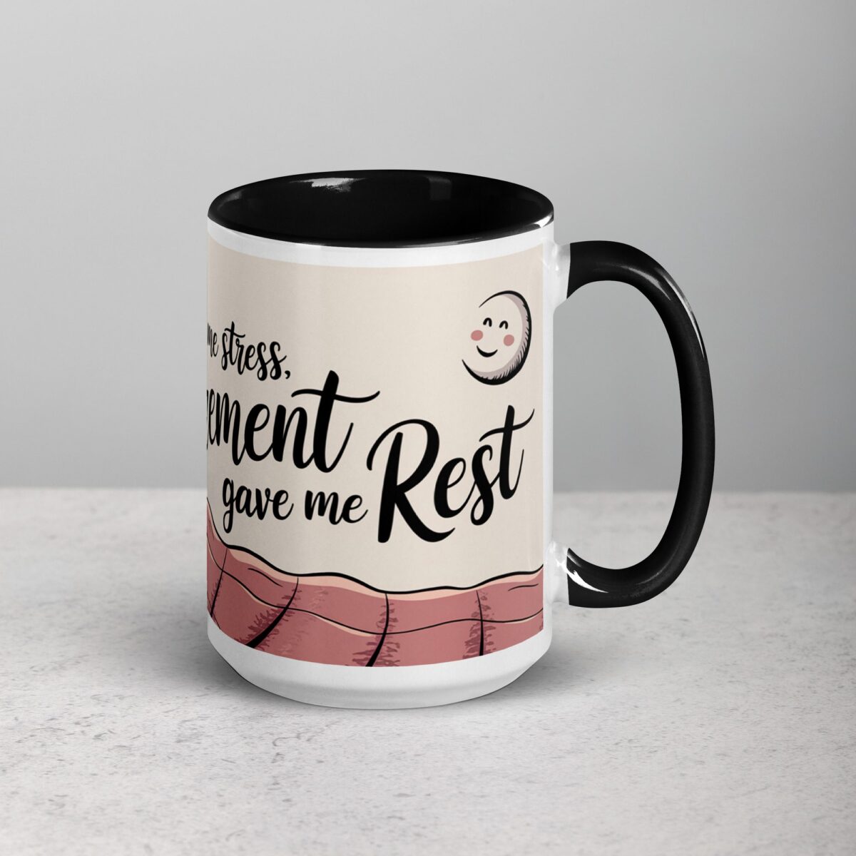 My Job Gave Me Stress, Retirement Gave Me Rest Mug - Image 6
