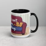 I’m Sorry, I Can’t. I Have Plans… To Do Nothing Sarcastic Mug - Image 6