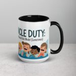 Uncle Duty: Professional Role Model (Sometimes) Coffee Mug - Image 6