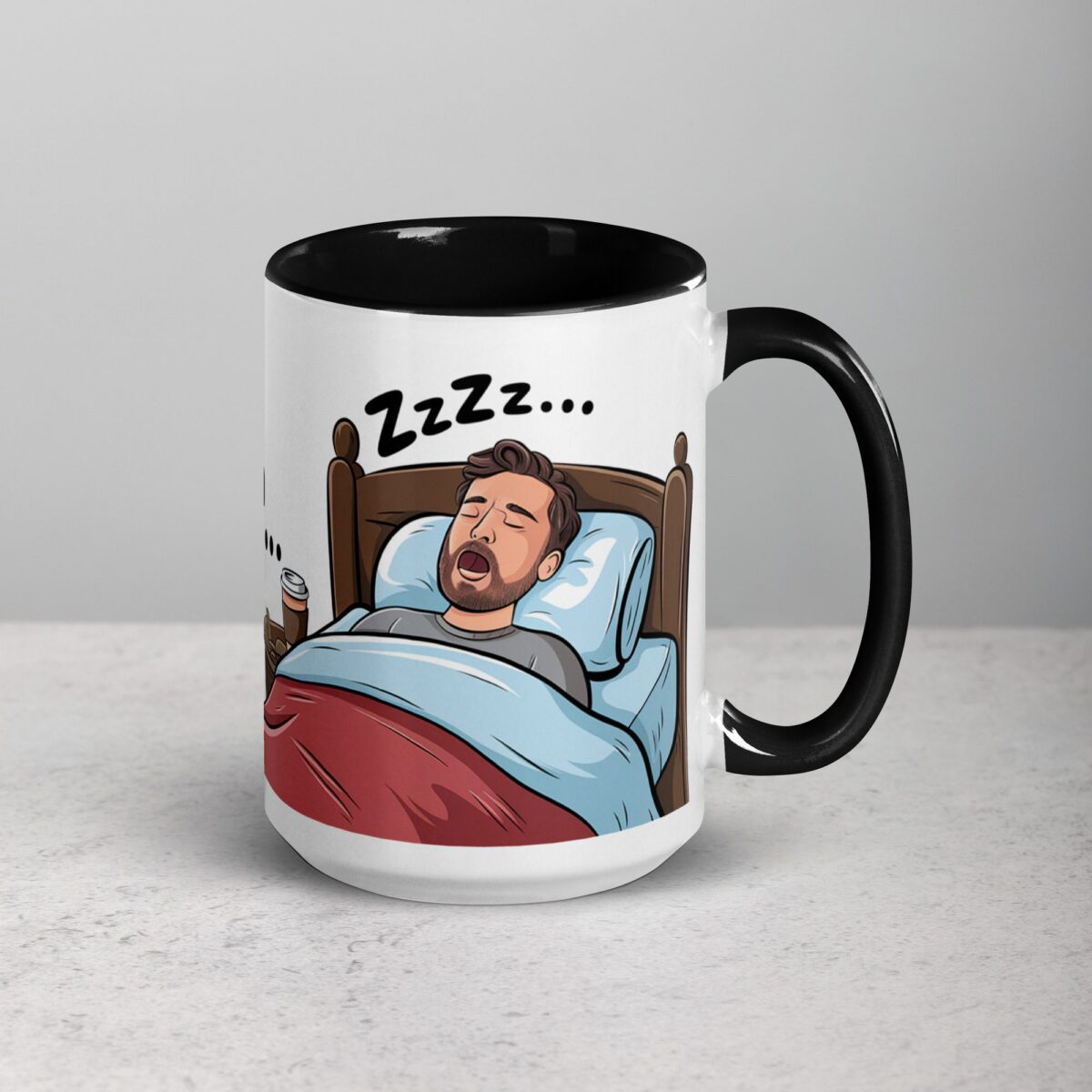 I Love My Husband… When He’s Asleep Wife Coffee Mug - Image 6
