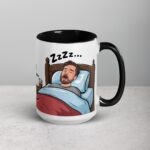 I Love My Husband… When He’s Asleep Wife Coffee Mug - Image 6