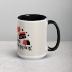 Wife: Unlimited Love, Unlimited Shopping Coffee Mug - Image 6