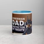 Doberman Dad: Protector of Treats Coffee Mug - Image 13