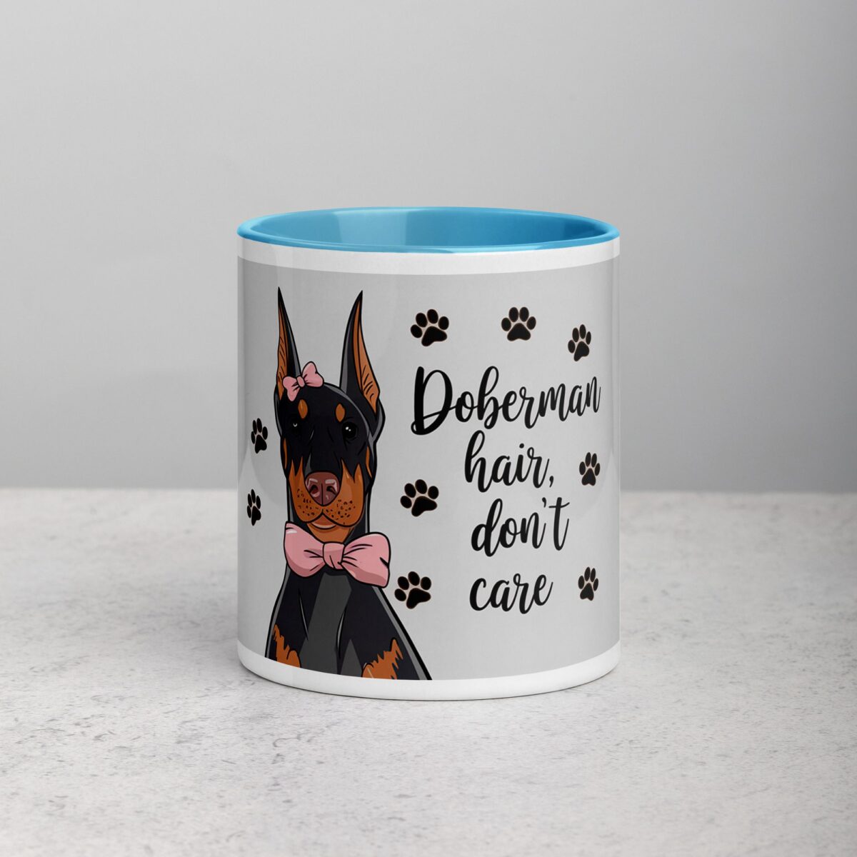 Doberman Hair, Don’t Care Coffee Mug - Image 13