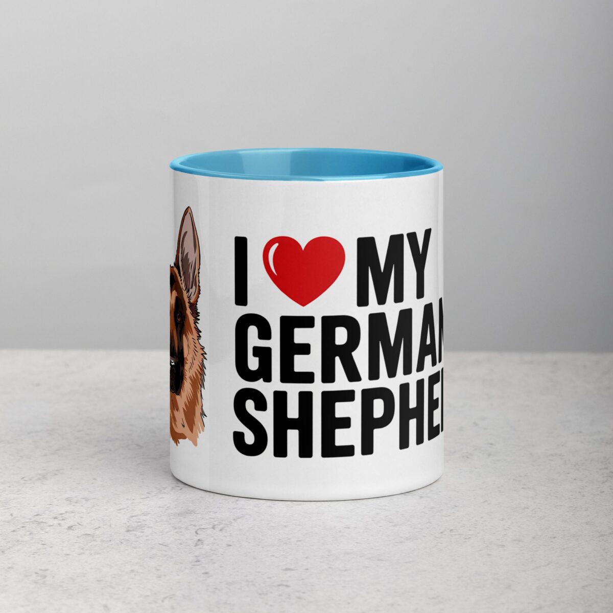 I ❤️ My German Shepherd Coffee Mug & Tea Cup - Image 13