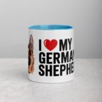 I ❤️ My German Shepherd Coffee Mug & Tea Cup - Image 13