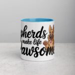 Shepherds Make Life Pawsome Coffee Mug - Image 13