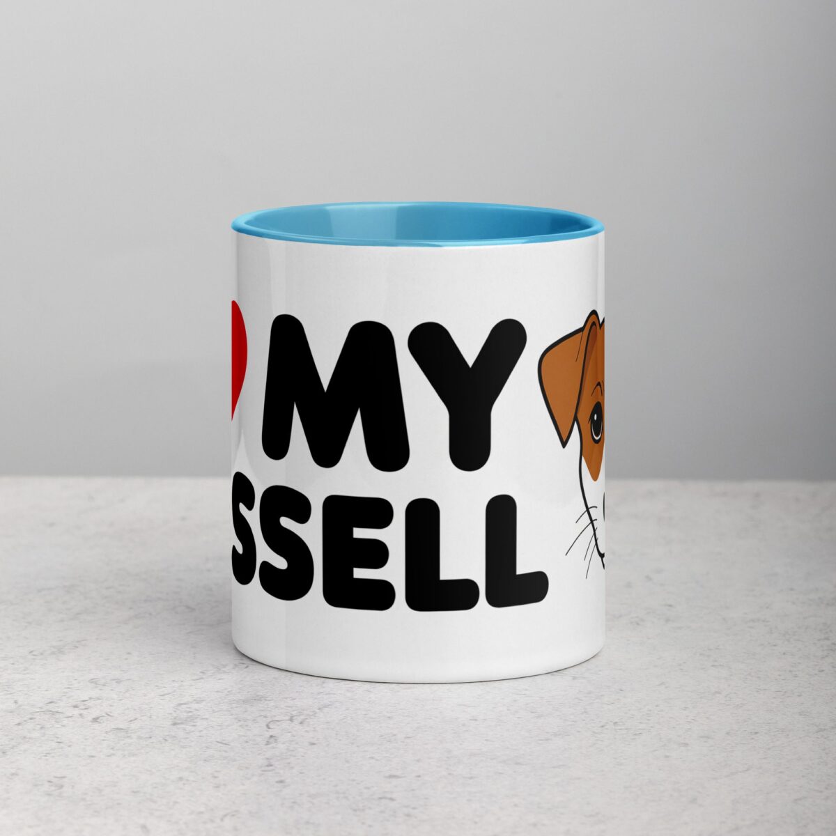 I ❤️ My Jack Russell Coffee Mug & Tea Cup - Image 13