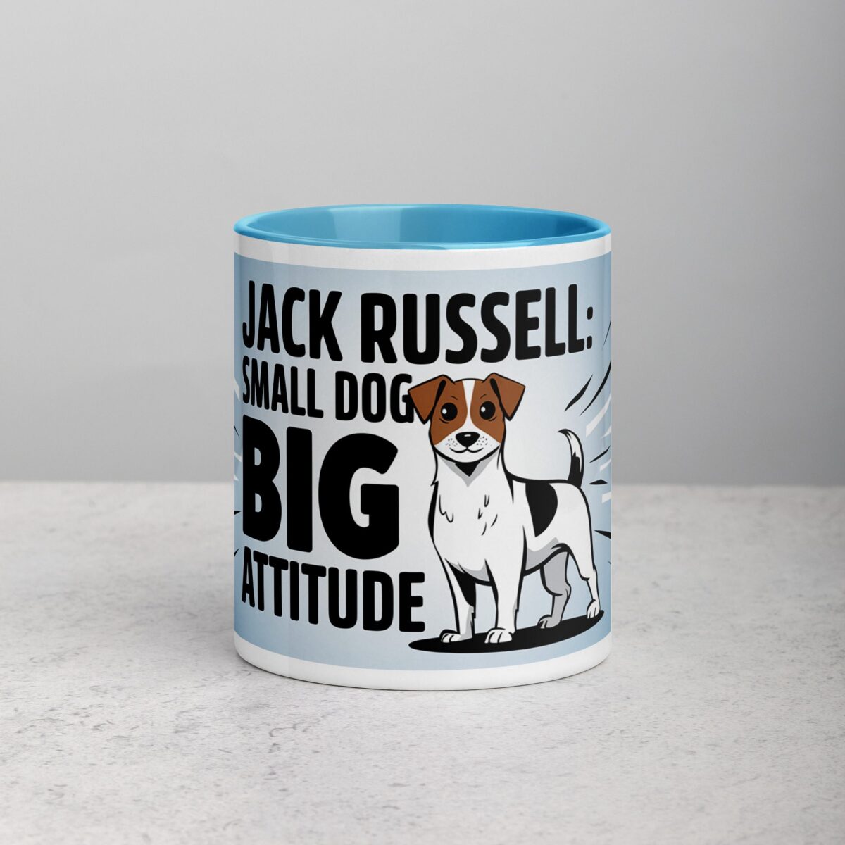 Jack Russell: Small Dog, Big Attitude Coffee Mug - Image 13